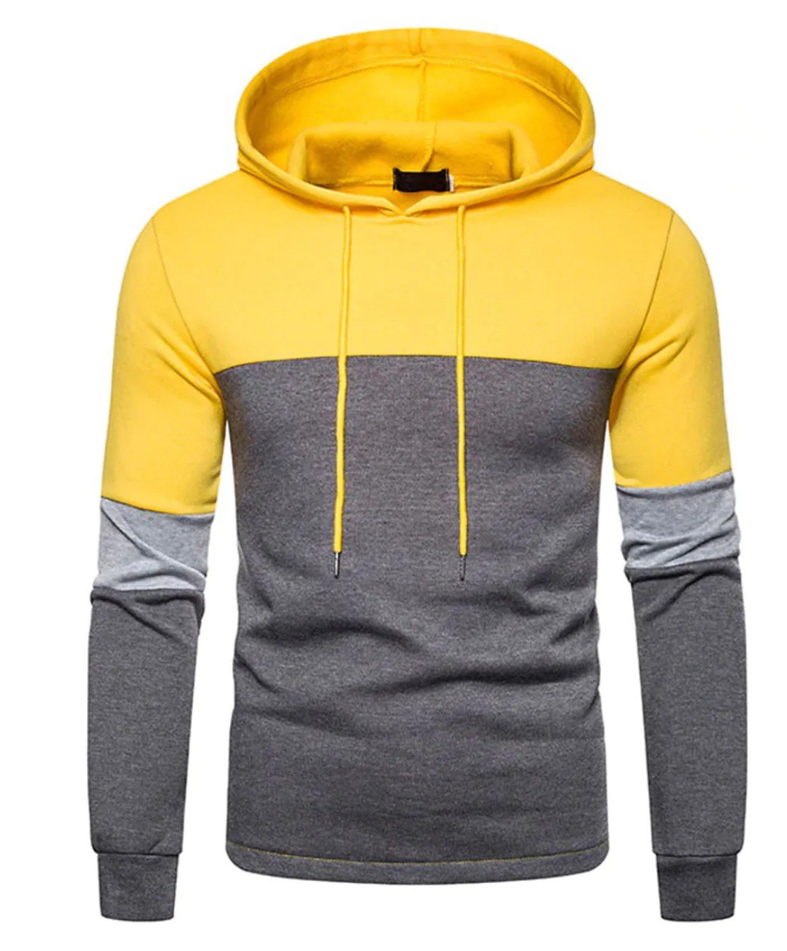 Customised Pullover Hoodie Yellow