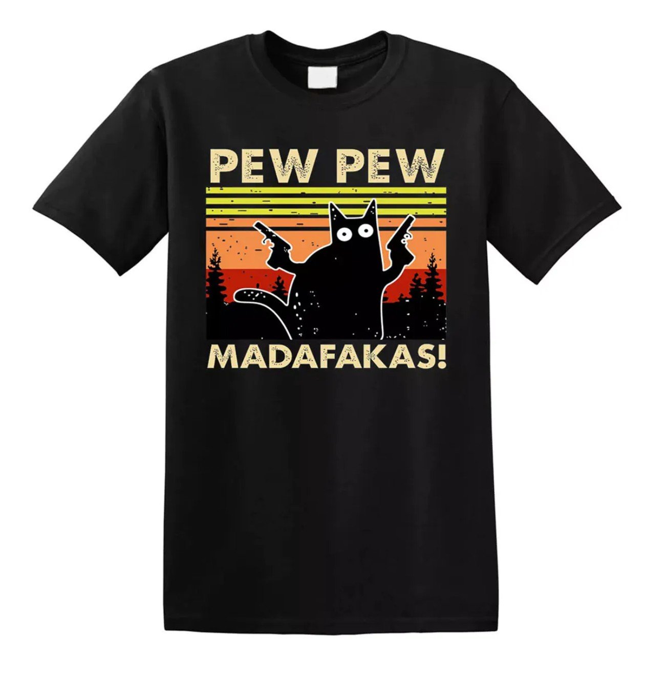 Printed Crew Neck T-Shirt Short Sleeve