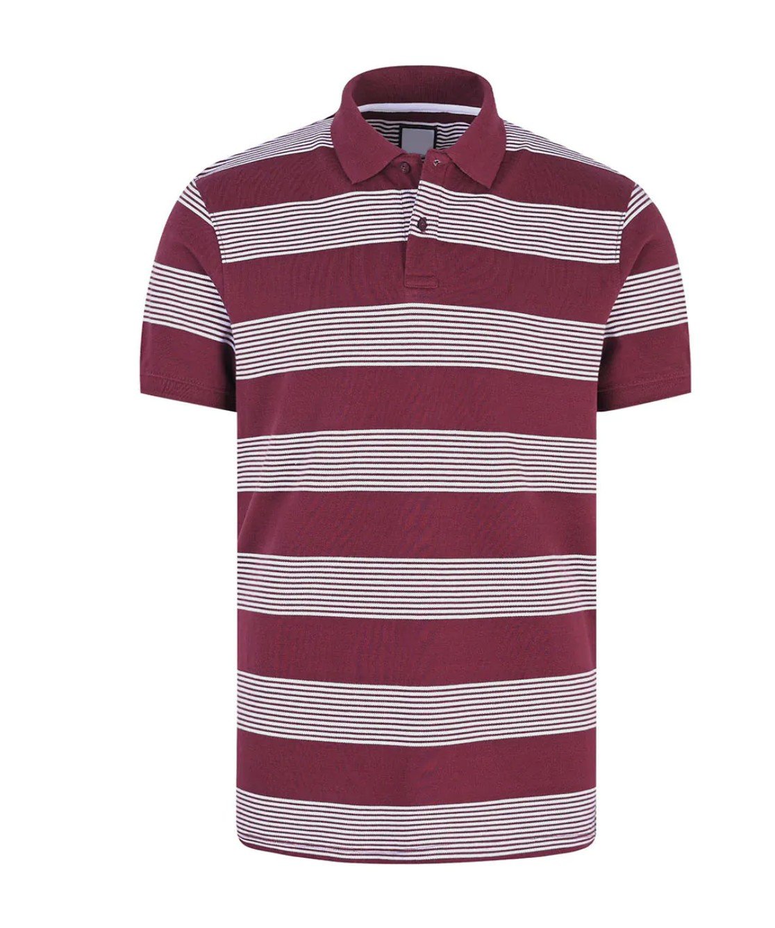 Stripped Polo Half Sleeve Shirt