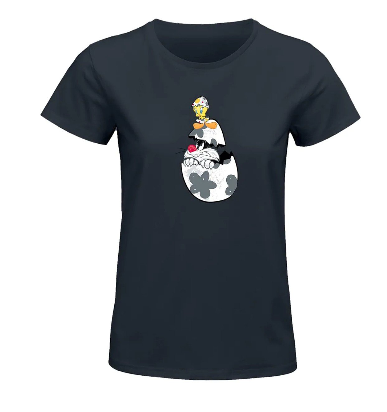 Crew Neck Graphic T-shirt Women