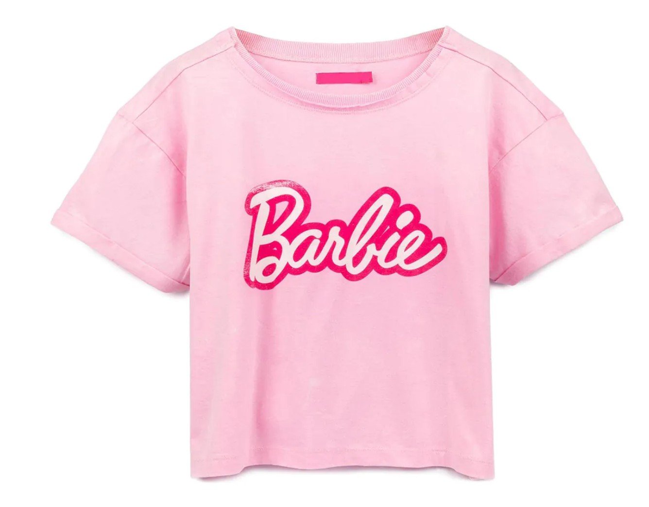 Crop Graphic T-shirt Women