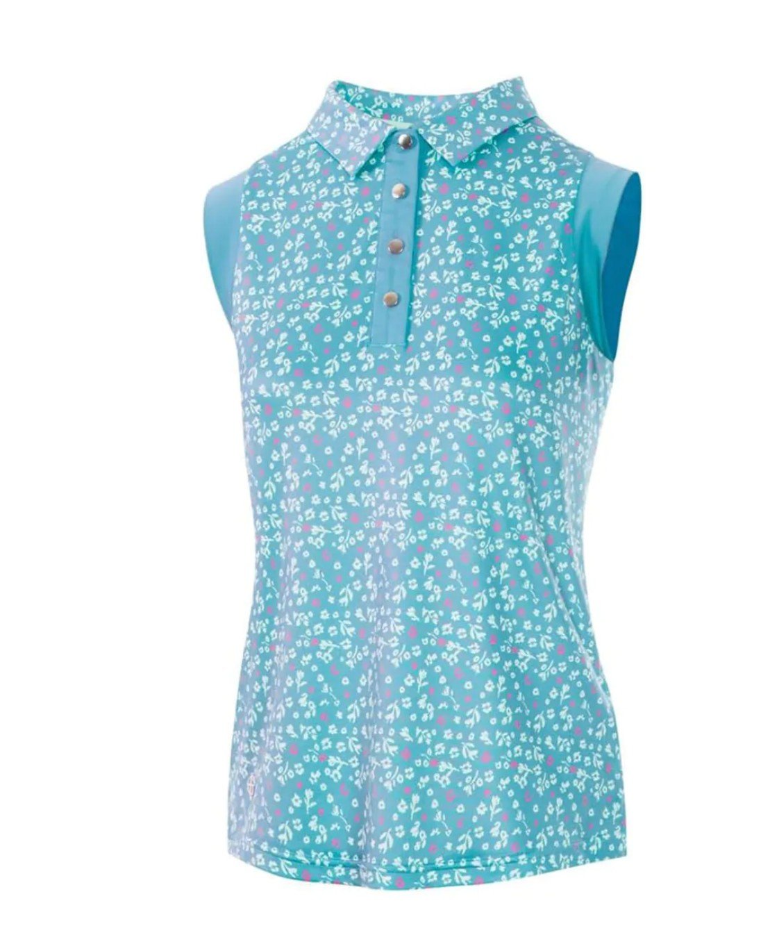 Sleeveless Women Polo Shirt