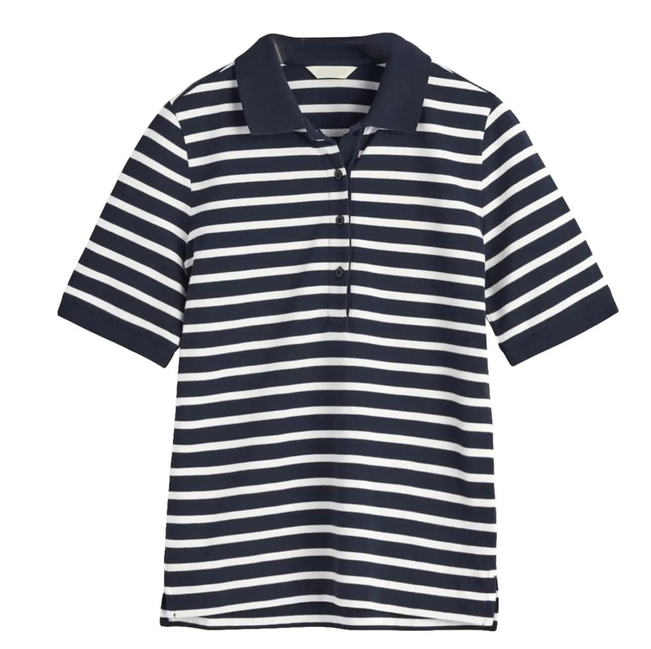 Stripped Women Polo Shirt